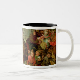 Tasse 2 Couleurs Le joueur aveugle de Hurdy Gurdy