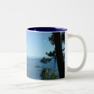 Tasse 2 Couleurs Le lac Tahoe