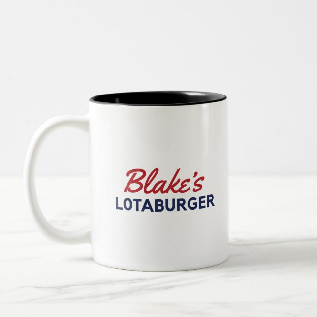 Tasse 2 Couleurs Le Lotaburger de Blake (Gauche)