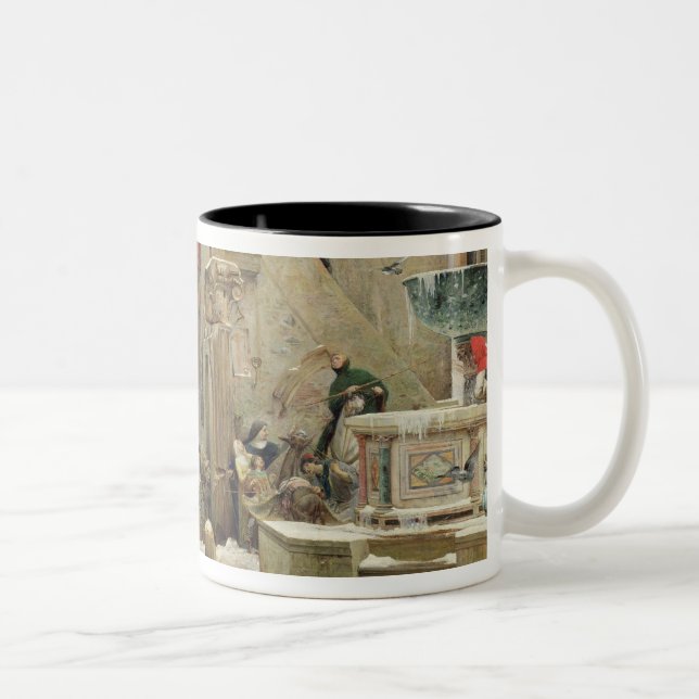 Tasse 2 Couleurs Le loup de Gubbio, 1877 (Droit)