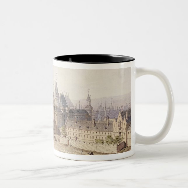 Tasse 2 Couleurs Le Louvre pendant le règne de Charles V (Droit)