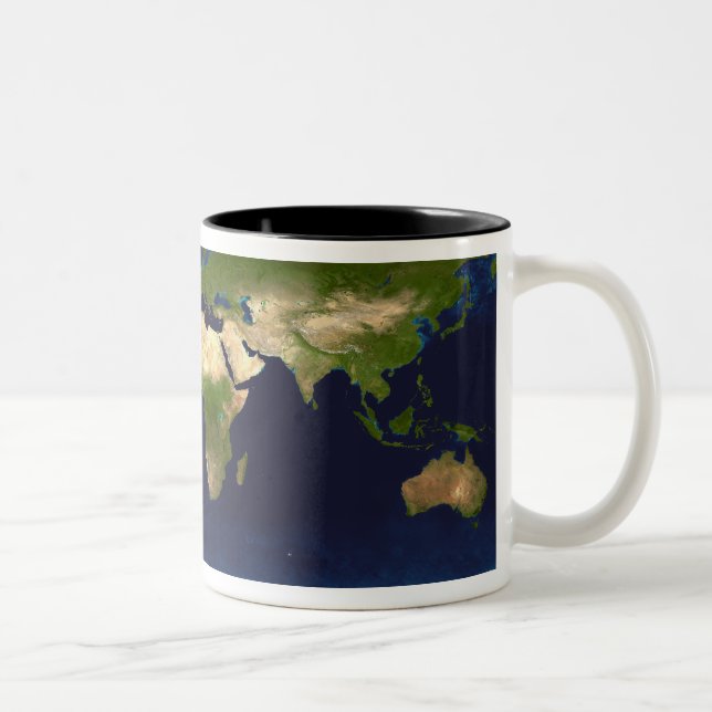 Tasse 2 Couleurs Le marbre bleu (Droit)