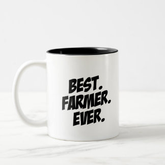 Tasse 2 Couleurs Le meilleur agriculteur jamais
