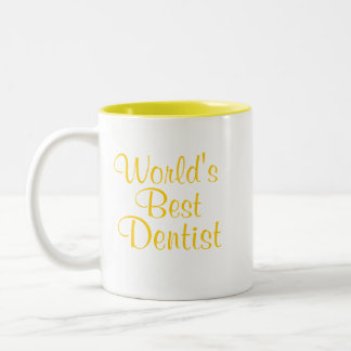 Tasse 2 Couleurs Le meilleur dentiste des mondes