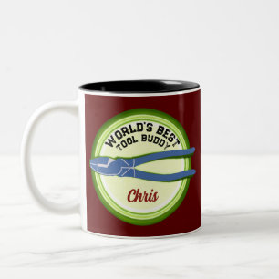 Tasse 2 Couleurs Le meilleur outil Buddy Electrician du monde