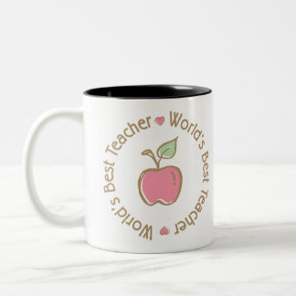 Tasse 2 Couleurs Le meilleur professeur des mondes