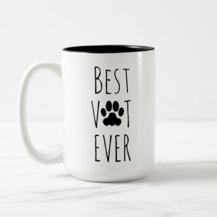 Tasse 2 Couleurs Le Meilleur Vétérinaire Ever Cadeau Charmant Amu