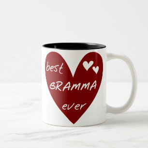 Tasse 2 Couleurs Le meilleurs T-shirts et cadeaux de Gramma de