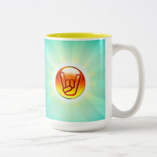 Tasse 2 Couleurs Le métal lourd attaquent pour toujours