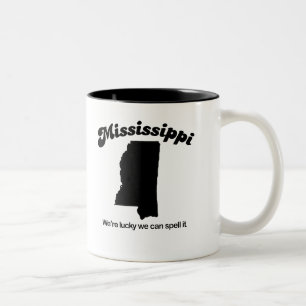 Tasse 2 Couleurs Le Mississippi - orthographiez-le