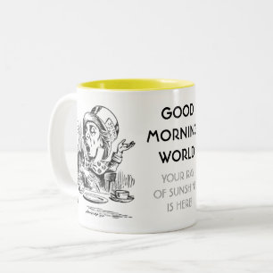 Tasse 2 Couleurs Le monde du bon matin