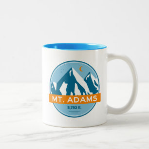 Tasse 2 Couleurs Le Mont Adams New Hampshire Stars Moon