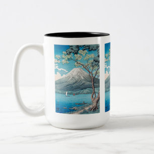 Tasse 2 Couleurs Le Mont Fuji du lac Yamanaka
