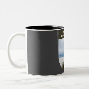 Tasse 2 Couleurs Le monument national de White Sands