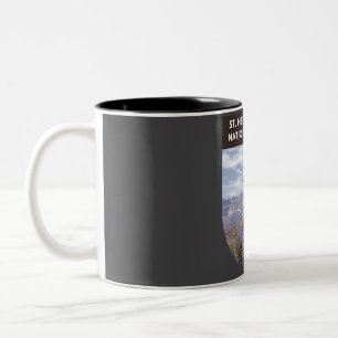 Tasse 2 Couleurs Le monument national volcanique de Sainte-Hélène