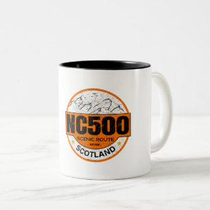 Tasse 2 Couleurs Le NC500, Scotland Route Les cadeaux de la côte No