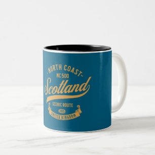 Tasse 2 Couleurs Le NC500, Scotland Route Les cadeaux de la côte No