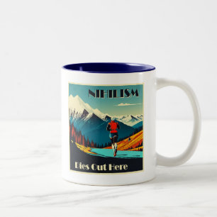 Tasse 2 Couleurs Le Nihilisme Décède Là Où Il Coule