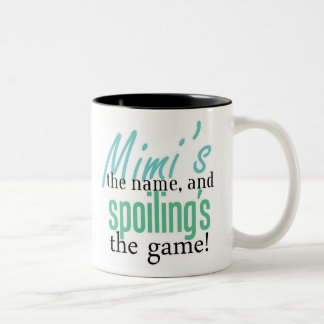 Tasse 2 Couleurs Le nom de Mimi, et détérioration du jeu