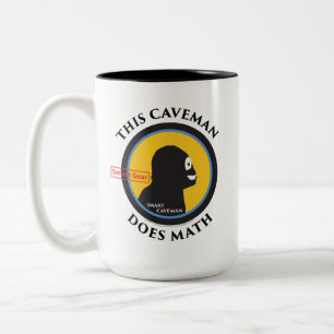 Tasse 2 Couleurs Le nouvel homme des cavernes futé de vitesse fait