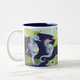Tasse 2 Couleurs Le paradis du cheval de mer