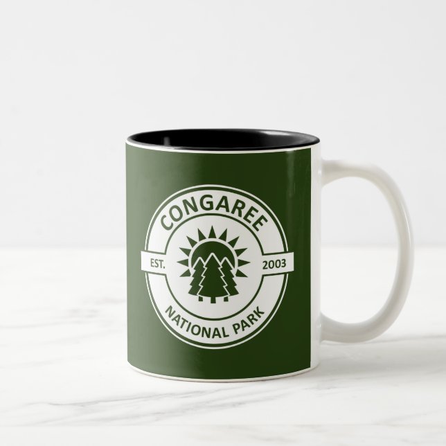 Tasse 2 Couleurs Le Parc national de Congaree (Droit)