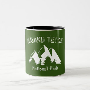 Tasse 2 Couleurs Le Parc national de Grand Teton