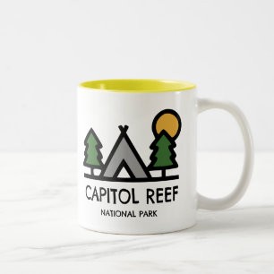 Tasse 2 Couleurs Le Parc national du Capitol Reef