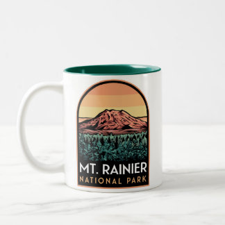 Tasse 2 Couleurs Le Parc national du Mont Rainier