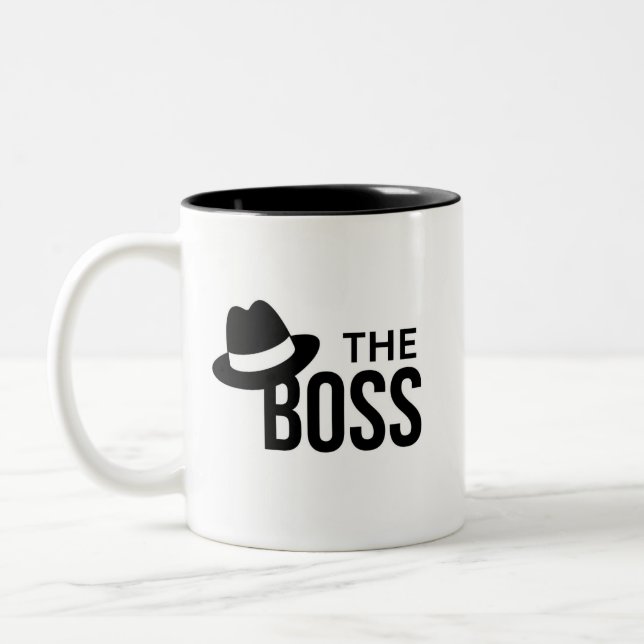 Tasse 2 Couleurs Le patron (Gauche)