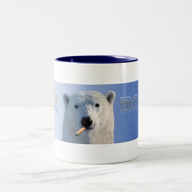 Tasse 2 Couleurs Le patron #1 (Centre)