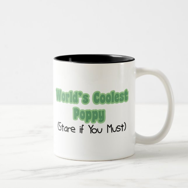 Tasse 2 Couleurs Le pavot le plus frais du monde (Droit)