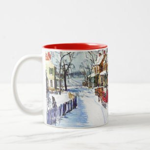 Tasse 2 Couleurs Le pays des merveilles d'hiver