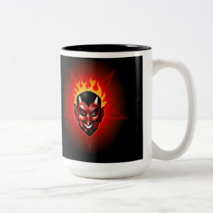 Tasse 2 Couleurs Le pentagone étoilé du diable