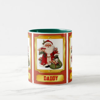 Tasse 2 Couleurs Le Père Noël veut de la viande