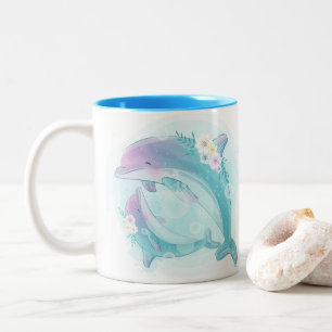 Tasse 2 Couleurs Le Petit Dauphin