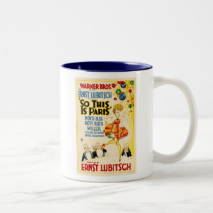 Tasse 2 Couleurs Le pigeon Ruth Miller ainsi ceci est affiche de