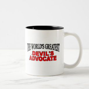 Tasse 2 Couleurs Le plus grand avocat de diable du monde