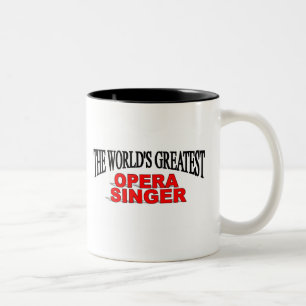 Tasse 2 Couleurs Le plus grand chanteur de l'opéra du monde