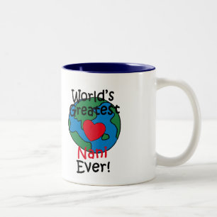 Tasse 2 Couleurs Le plus grand coeur nani du monde