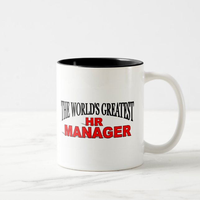 Tasse 2 Couleurs Le plus grand directeur de l'heure du monde (Droit)