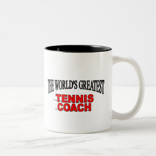 Tasse 2 Couleurs Le plus grand entraîneur de tennis du monde