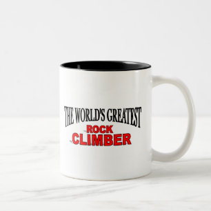 Tasse 2 Couleurs Le plus grand grimpeur de roche du monde