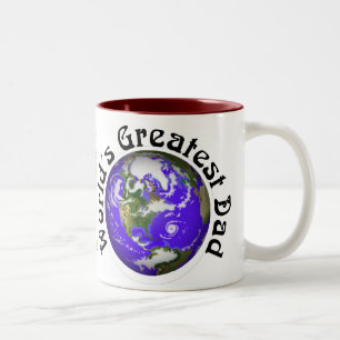 Tasse 2 Couleurs Le plus grand papa des mondes !