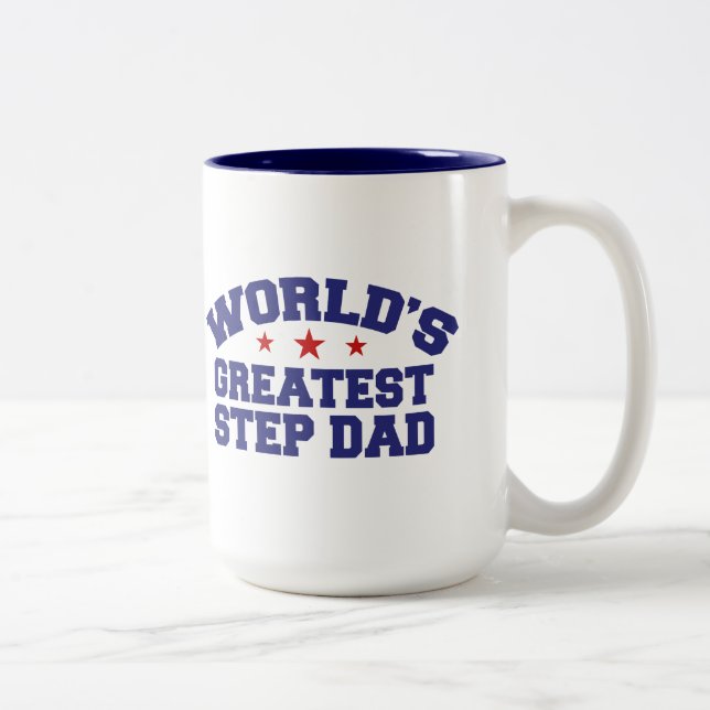 Tasse 2 Couleurs Le plus grand pas du monde pour papa (Droit)