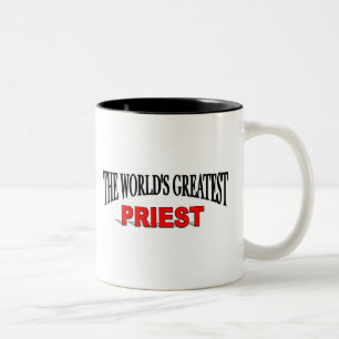 Tasse 2 Couleurs Le plus grand prêtre du monde