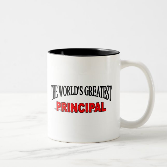 Tasse 2 Couleurs Le plus grand principal du monde (Droit)