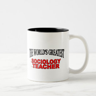 Tasse 2 Couleurs Le plus grand professeur de la sociologie du monde