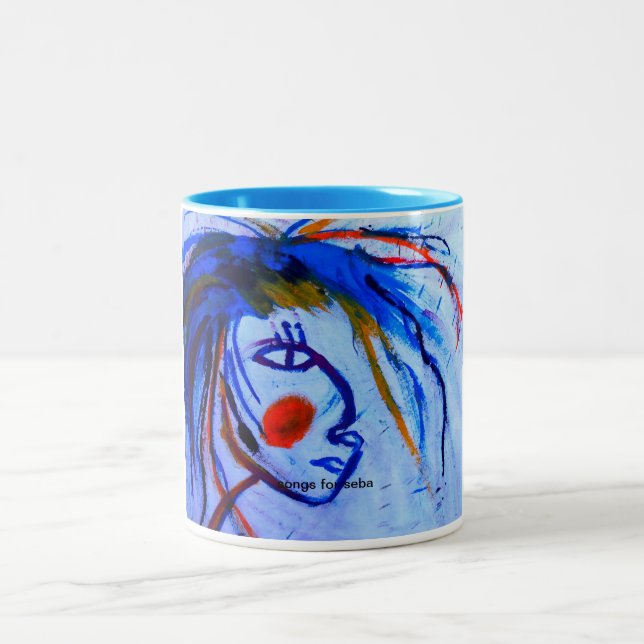 Tasse 2 Couleurs le poète (Centre)