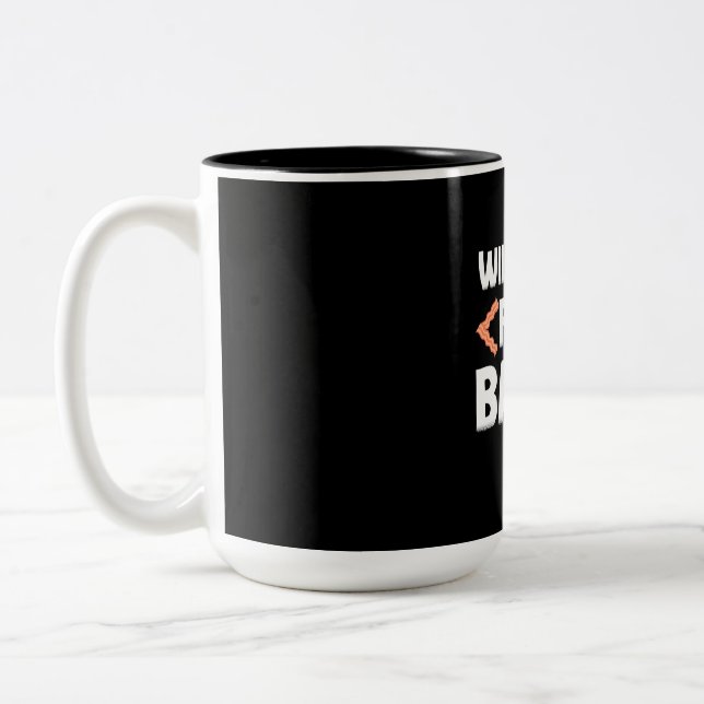 Tasse 2 Couleurs Le Programmeur Va Code Pour Bacon (Gauche)